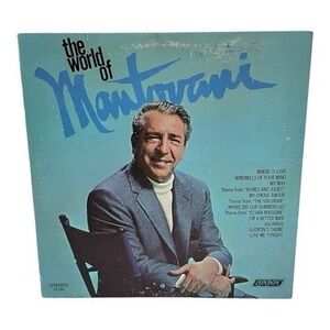 Mantovani The World Of Mantovani 1969 Stereo LP London Records VG+/G+